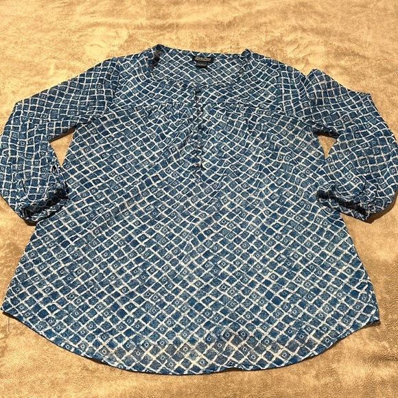 Lucky Brand Sheer Top - Picture 3 of 8